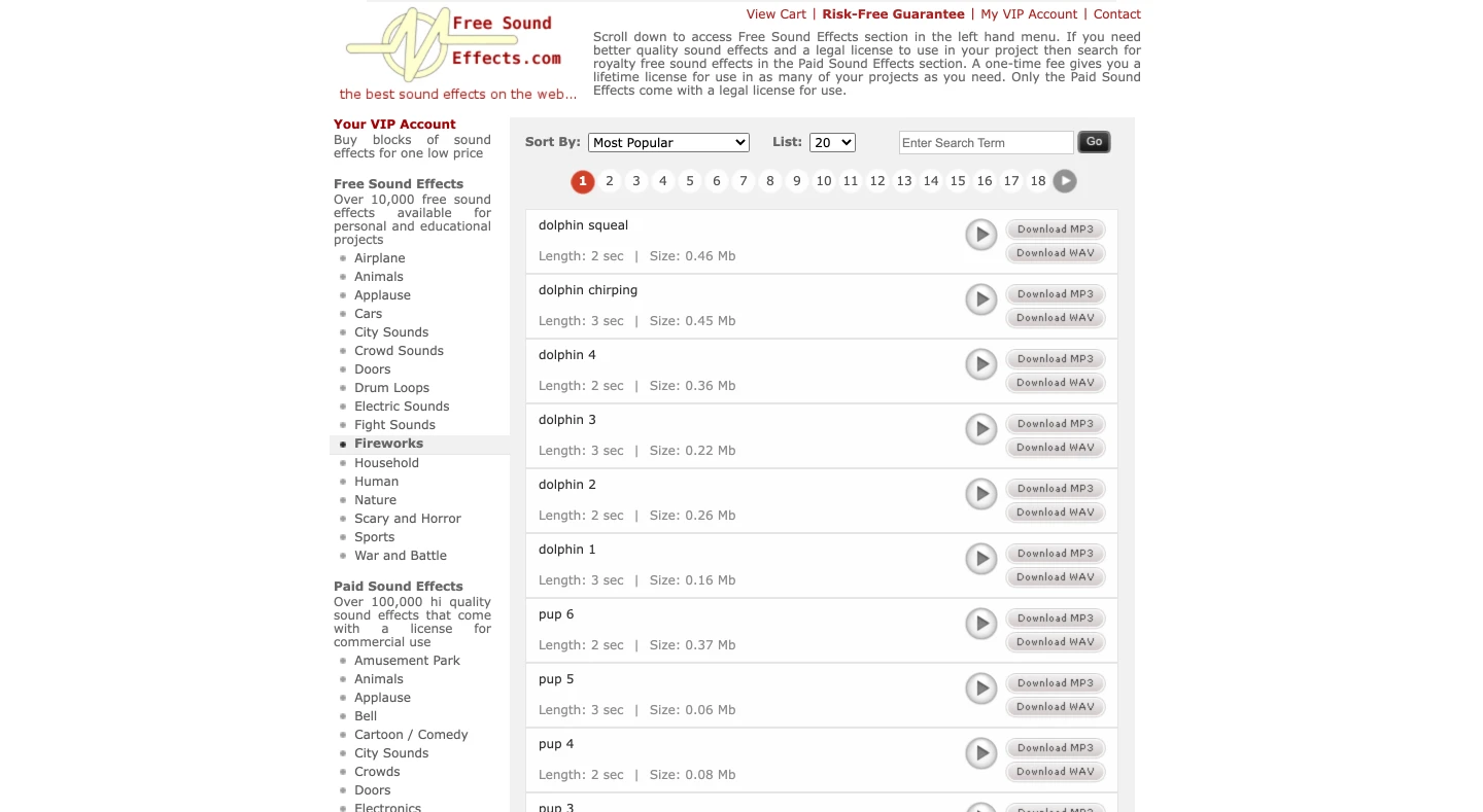 Image from Free Sound Effects